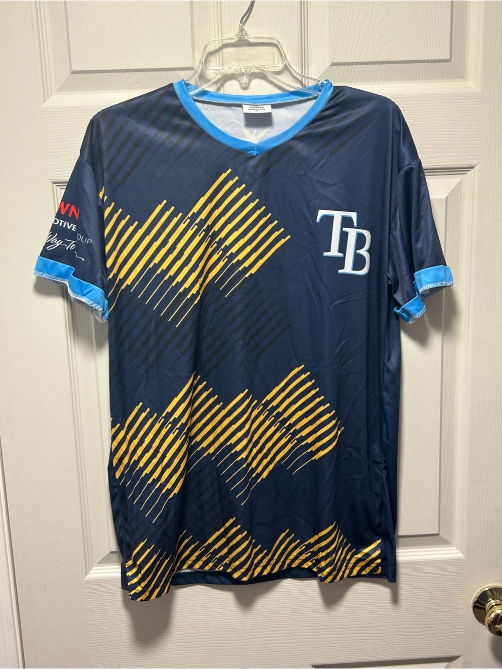 TAMPA BAY RAYS Randy Arozarena SGA Soccer Jersey MLB Baseball Shirt Adult XL